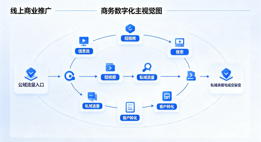 潍城区线上商业推广怎么做？全域流量闭环搭建与低成本转化实战指南